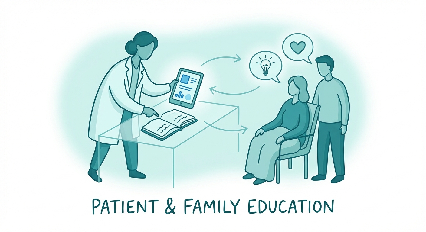 Patient and family education and engagement